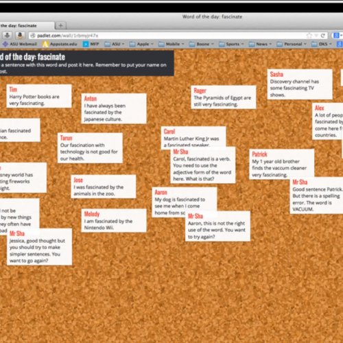 Padlet in the Classroom