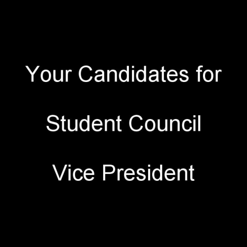 CSGA Student Council Vice President