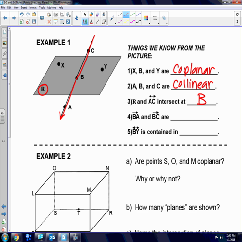 2-2 more points, lines, and planes