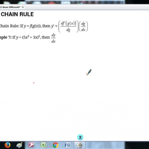 06-03-03-Basic Differentiation-Chain Rule