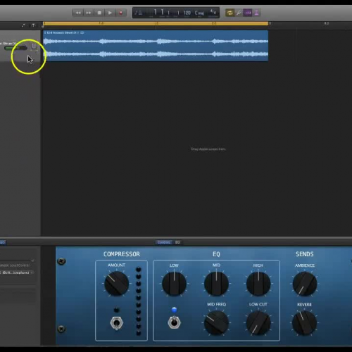 Using Reverb in Garage Band 
