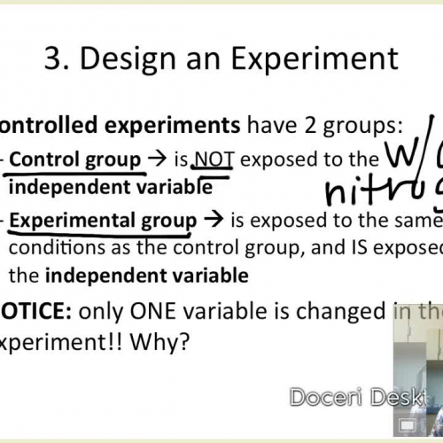 Thinking Like a Scientist Pt. 2