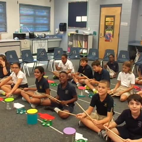 16-17 Ms. Miller's 4th grade class "Musette" by J.S. Bach from KidStix by Almeida