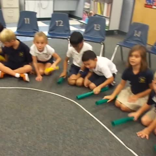 16-17 Ms. Winne's 2nd grade class "Pokemon Ostinato" boomwhackers by Miss. S