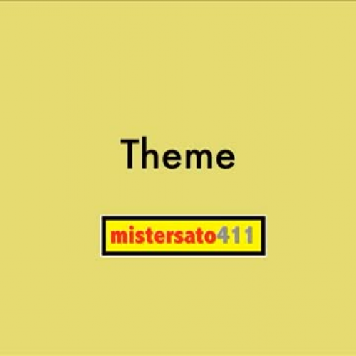 Theme in literature