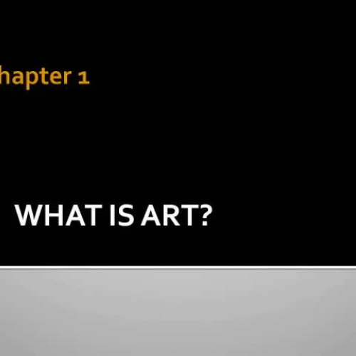 What Is Art?