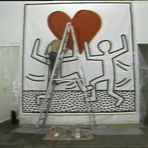Keith Haring: Nightly News Interview - Mid 80's