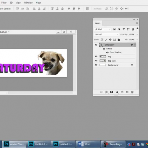 Adding Clipart in Photoshop