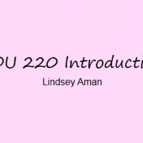 EDU 220 movie- Lindsey Aman