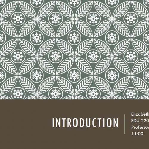 21st century technology introduction assignment EDU 220