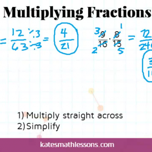 Multiplying Fractions