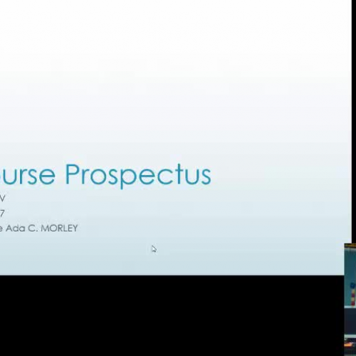 Course Prospectus 2016