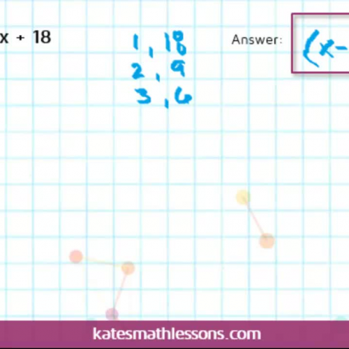 Factoring Quadratics