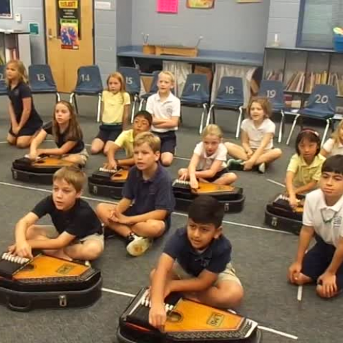 16-17 Ms. Townsend's 3rd grade class "Twinkle, Twinkle" autoharp