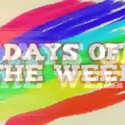 Days of The Week Addams Family Song