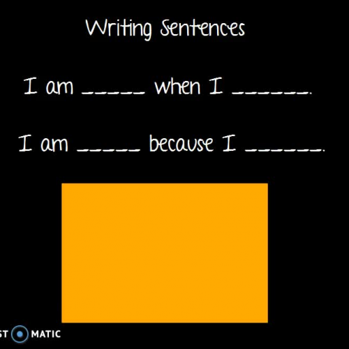 Writing Sentences Practice Video