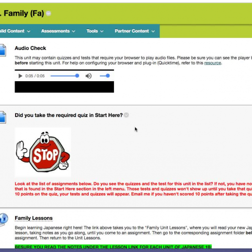 Broken Links / Mistakes in course