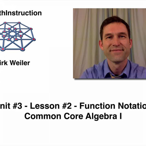 Common Core Algebra I.Unit 4.Lesson 2.Function Notation.by eMathInstruction