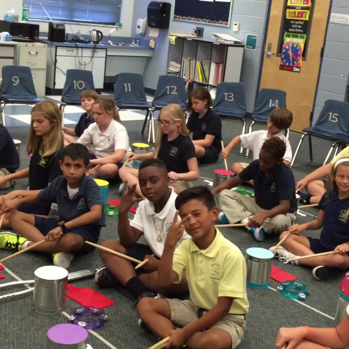 16-17 Ms. Dickey's 5th grade class "Musette" by J.S. Bach, from KidStix by Almeida