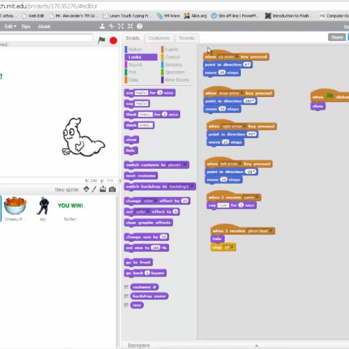 Scratch tutorial