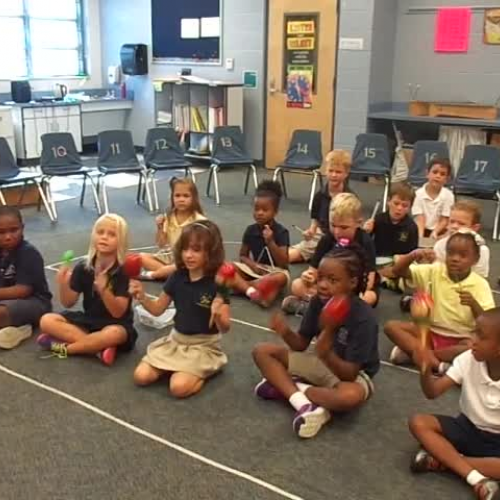 16-17 Ms. Conrad's 1st grade class "Rain on the Green Grass" arr. by Hiller/Dupont