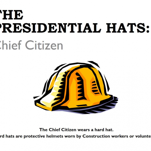 Presidential Hats - Chief Citizen