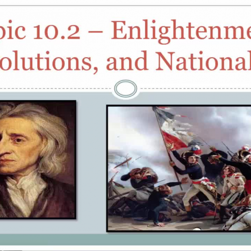 10.2.a - Review: Scientific Rev. and Enlightenment