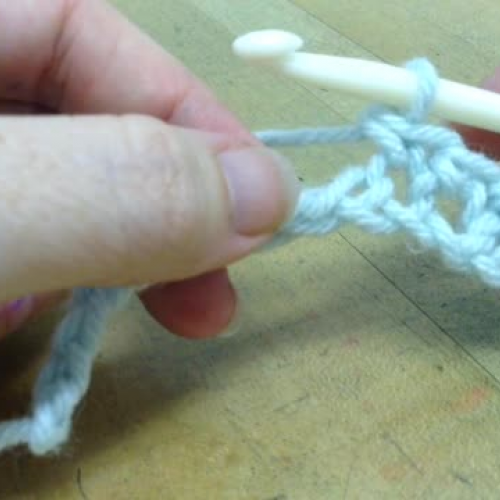 single crochet stitch