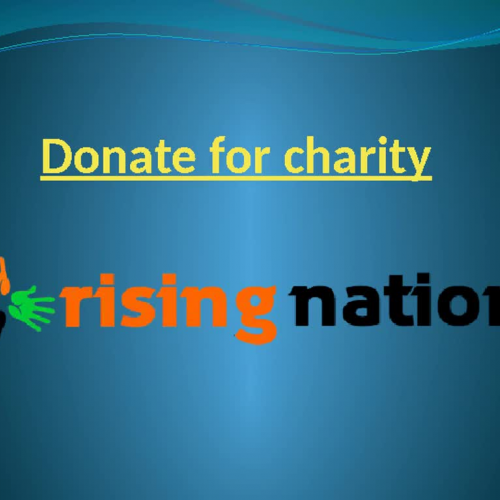 Donate for charity
