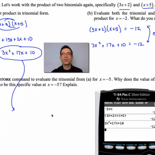 Common Core Algebra II.Unit 1.Lesson 6.Using Tables on the Calculator
