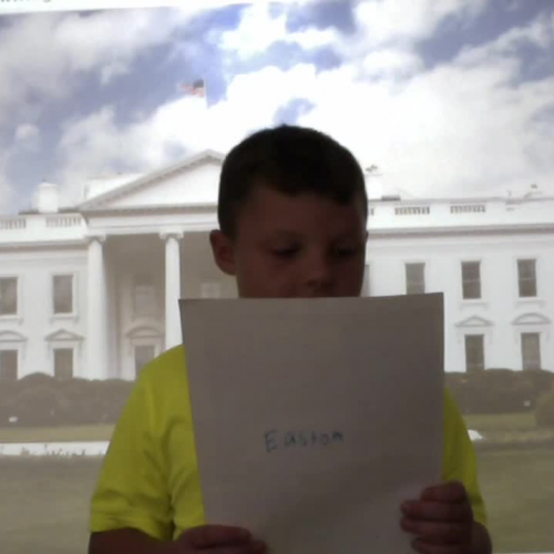 Easton's Presidential Speech