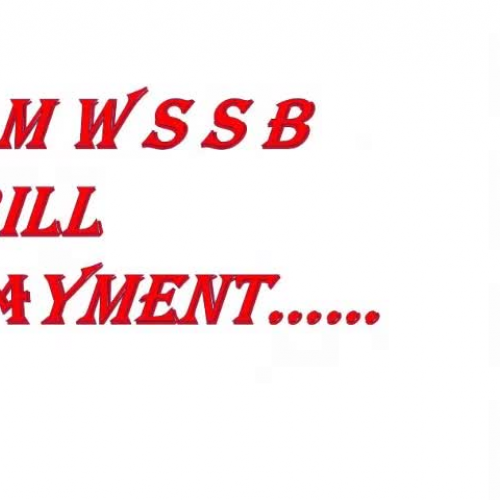 HMWSSB Bill Payment
