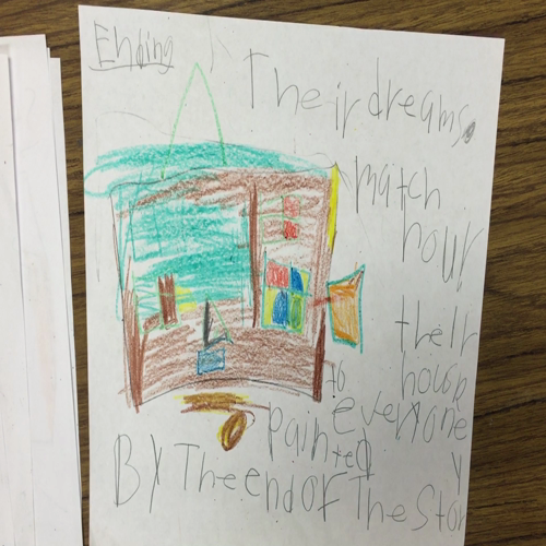 Retelling The Big Orange Splot