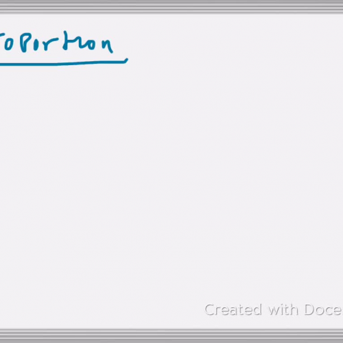 Proportion word problem