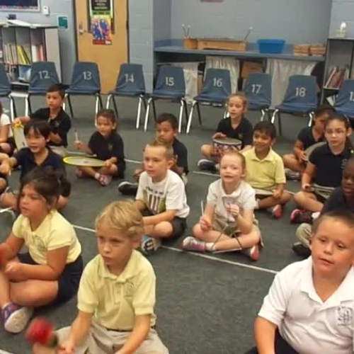 16-17 Ms. Carter's 1st grade class "Rain on the Green Grass" by Dupont/Hiller