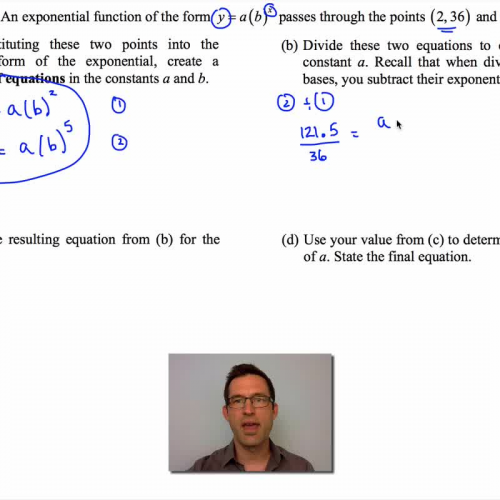 Common Core Algebra II.Unit 4.Lesson 4.Finding Equations of Exponentials