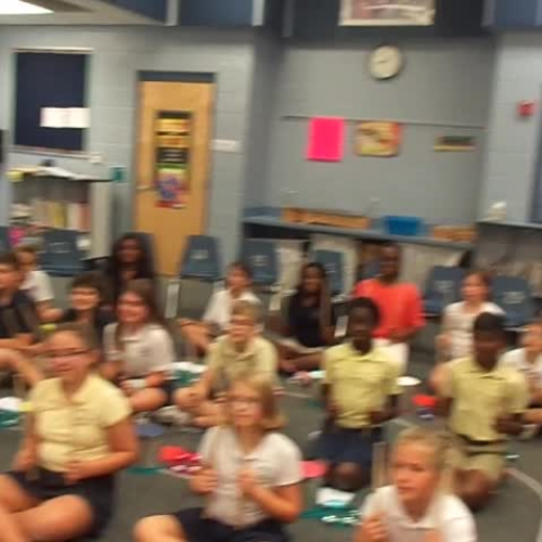 16-17 Ms. Dunn's 5th grade class "Can, Can" by Offenbach, from KidStix by Almeida