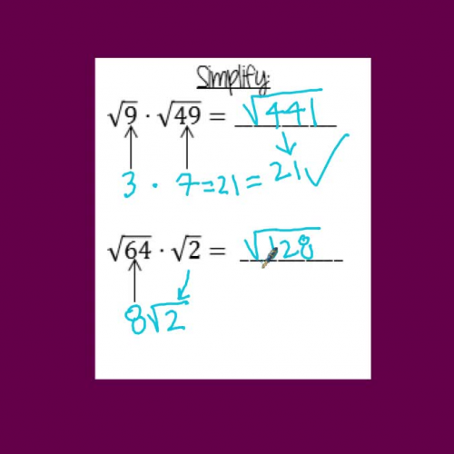 Simplifying Radicals Fl!p 