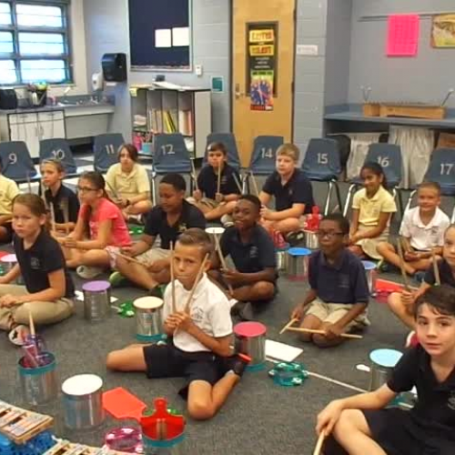 16-17 Ms. Miller's 4th grade class "Can Can" by Offenbach,  from KidStix by Almeida