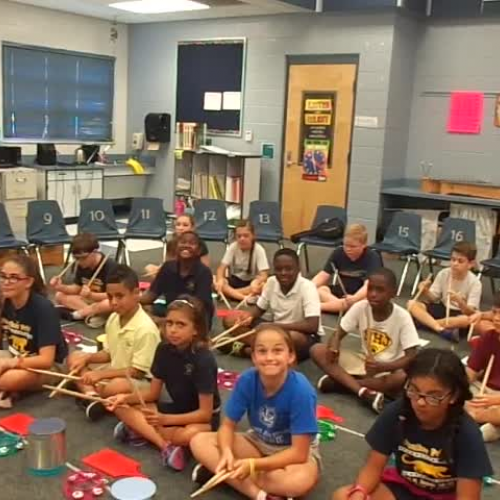 16-17 Ms. Danley's 5th grade class "Can Can" by Offenbach, from Kidstix by Almeida