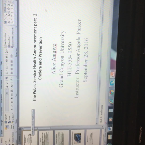 Week 5 PSHA  Anigwe A