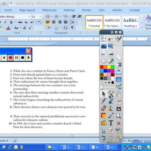 Prepositional Phrases as Adjectives