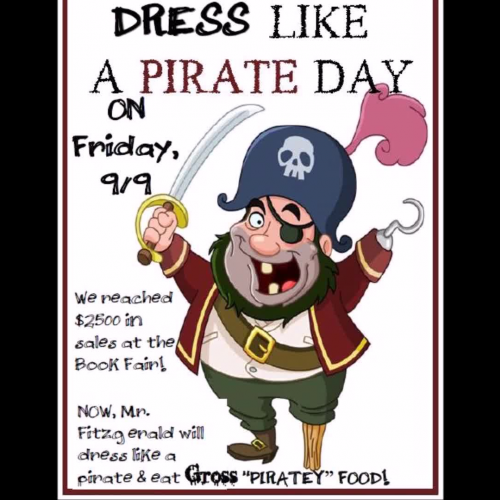 Pirate Day - Book Fair Celebration