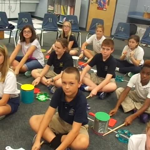 16-17 Ms. Dickey's 5th grade class "Can Can" by Offenbach, from KidStix by Almeida