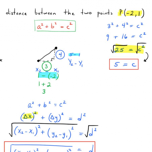 CA: 2.1 Rectangular Coordinates