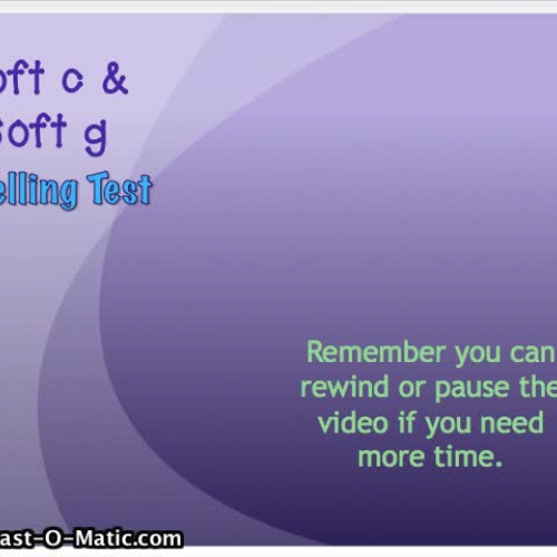 2.3- Soft c & Soft g