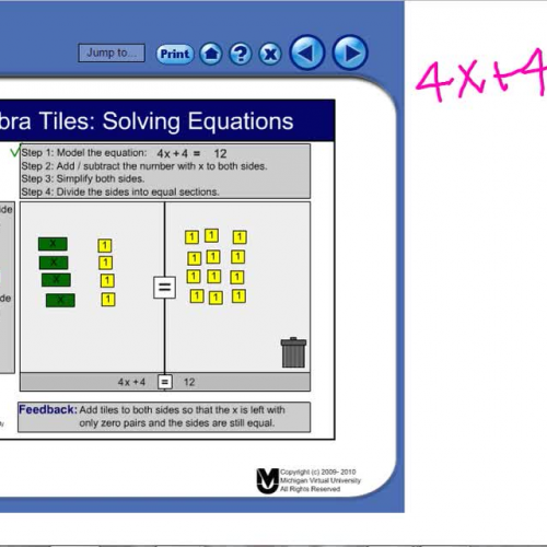 Solving Two-Step Equations Fl!p Video