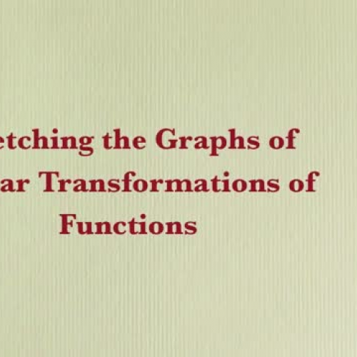Video: More Transformations of Functions
