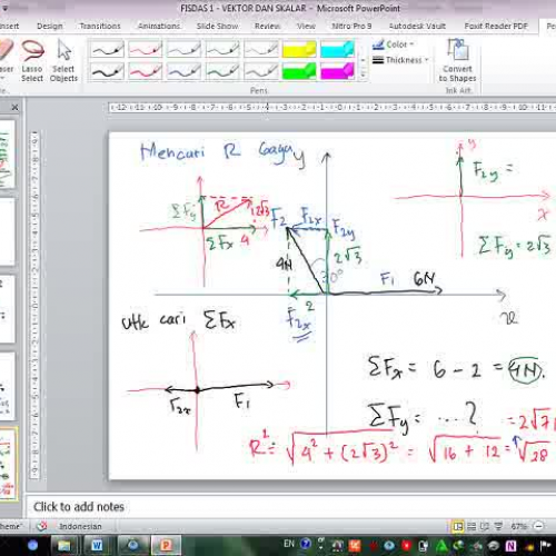 Tutorial Vektor dan Skalar 1