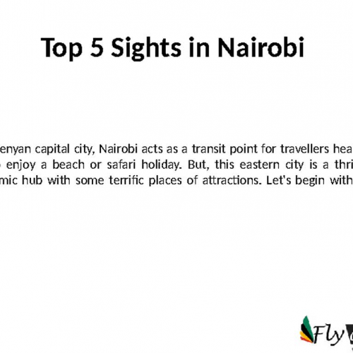 Places to visit in Nairobi